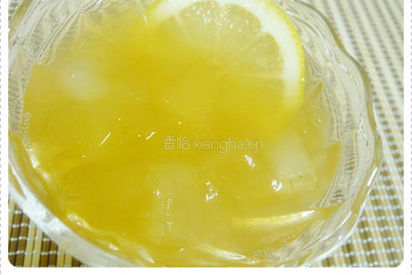 芦荟柠檬茶冻饮的做法图解5
