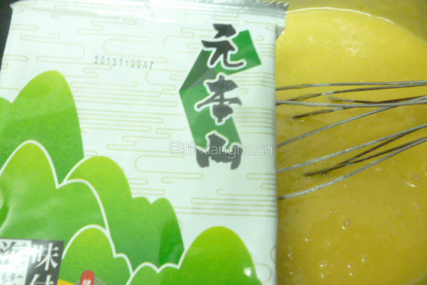 海苔蛋卷的做法图解3