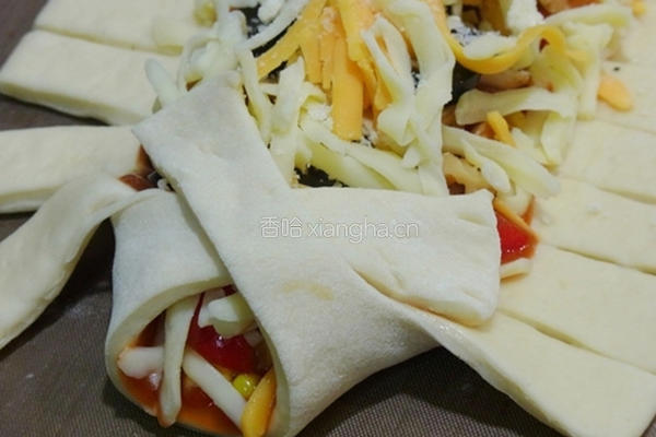 编织披萨饺的做法图解9