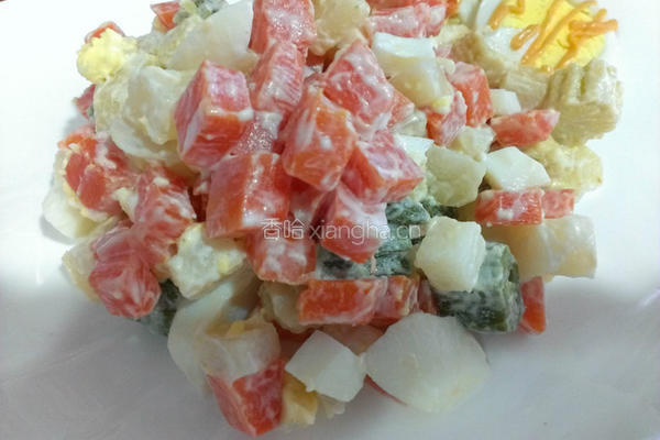 蔬菜沙拉轻食套餐的做法图解6