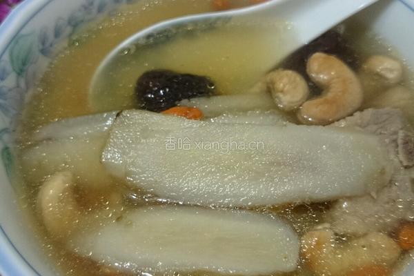 牛蒡腰果排骨汤的做法图解4