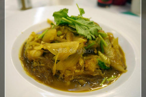 蟹肉粉丝煲的做法图解3