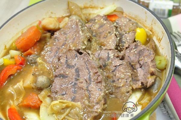 家常牛肉炖菜的做法图解9