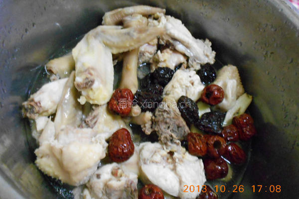 苹果红枣鸡汤的做法图解4