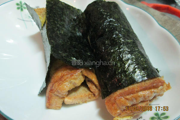 法国土司海苔卷的做法图解8