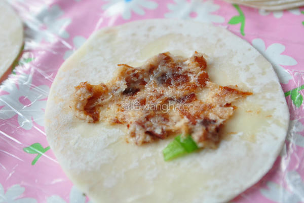 海苔时蔬煎饺的做法图解3