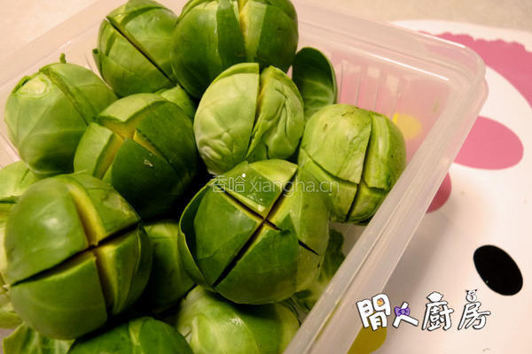 上汤甘蓝菜的做法图解2
