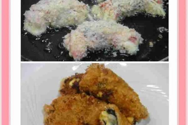 起司海苔猪肉卷的做法图解3