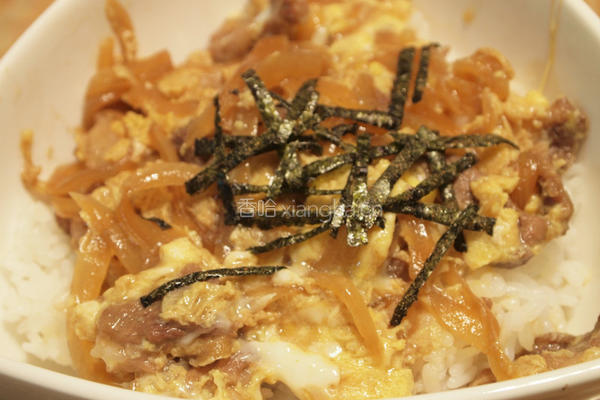 料理日式猪肉丼饭的做法图解8
