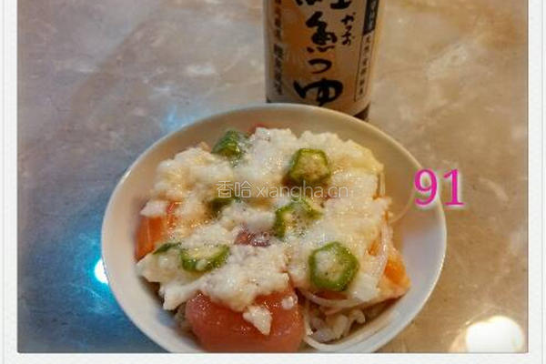 生鱼片盖饭的做法图解5