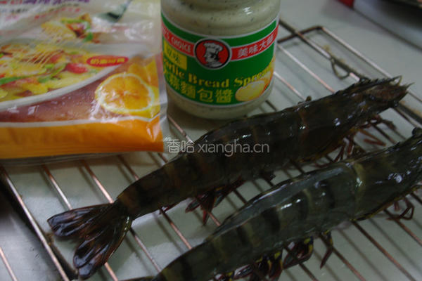 焗烤大明虾的做法图解1