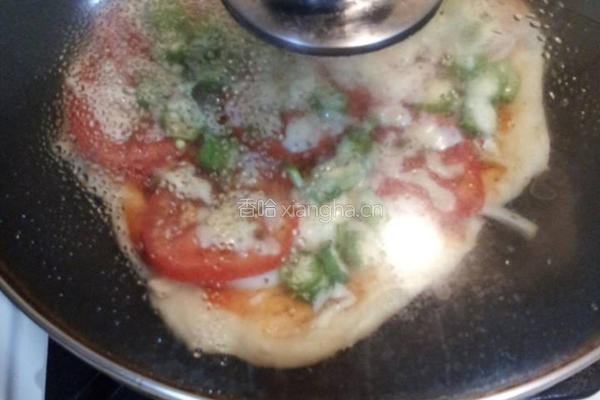 蔬食披萨的做法图解6