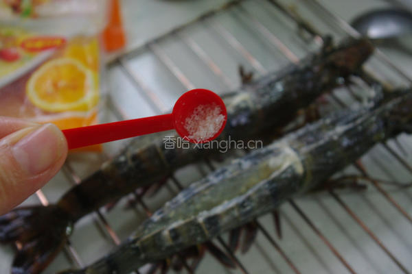 焗烤大明虾的做法图解4
