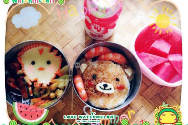 ️烤小熊饭团的做法图解6
