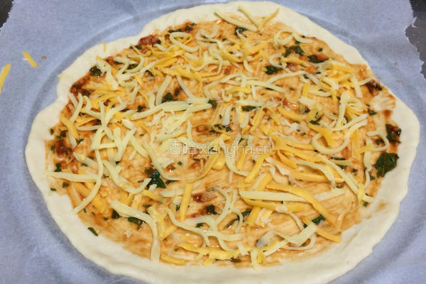 夏威夷鸡腿披萨的做法图解4