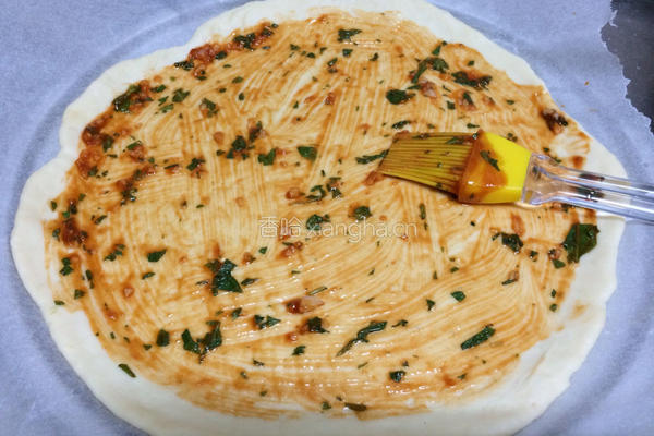 夏威夷鸡腿披萨的做法图解3