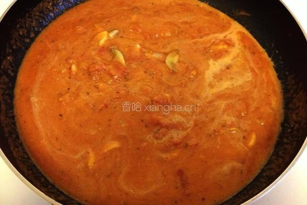蟹肉意大利面的做法图解3