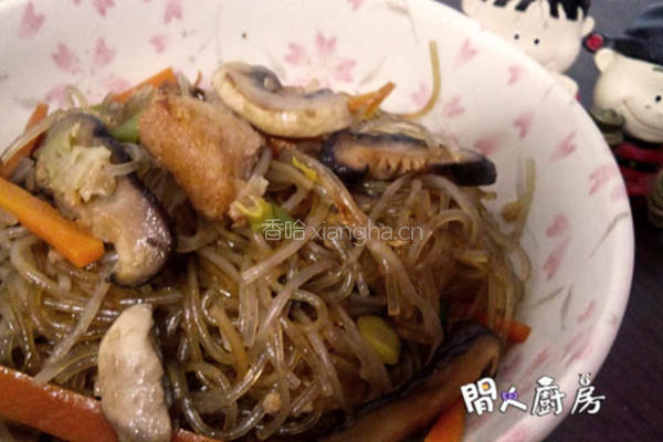 韩式炒薯粉