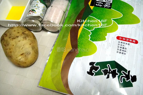椒盐海苔烤薯条的做法图解1