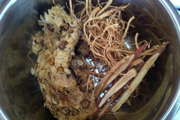菊花参须茶的做法图解1