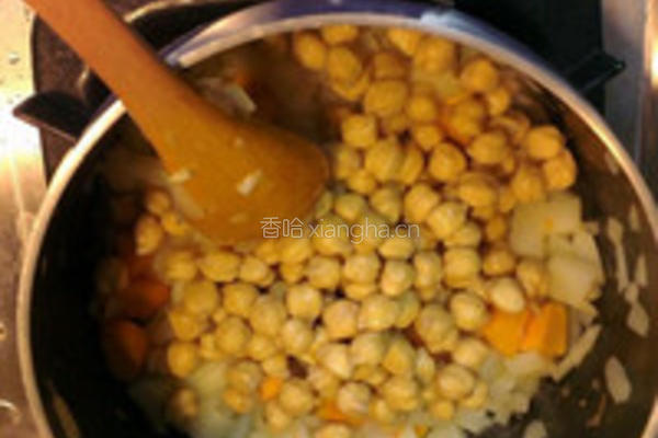 姜黄番茄鹰豆汤的做法图解4