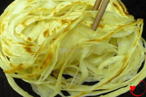 豆渣海苔金丝饼的做法图解11
