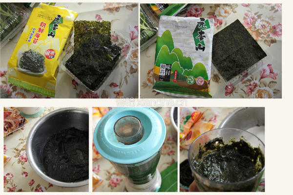 麻油海苔.紫菜糕的做法图解4