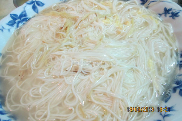 海苔面线汤的做法图解6
