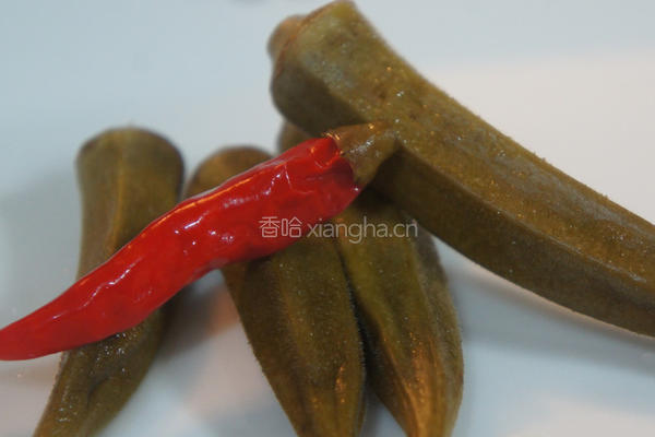 秋葵泡菜的做法图解5
