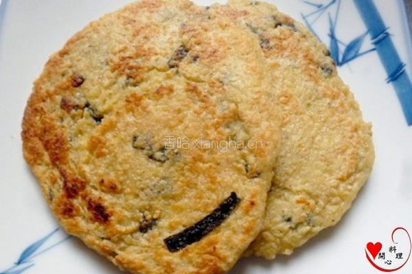 海苔豆渣煎饼的做法图解10