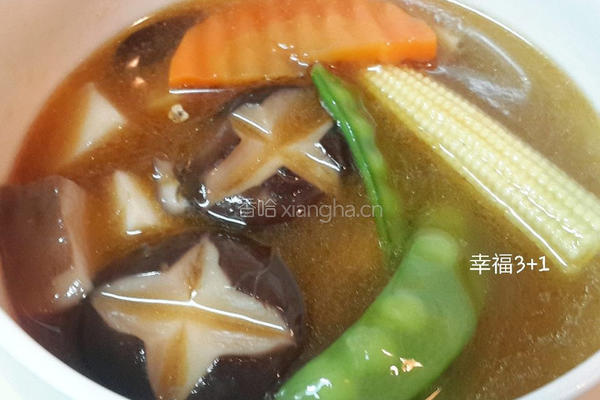 麻油杏鲍菇汤