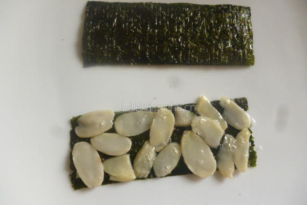 海苔杏仁脆片的做法图解4