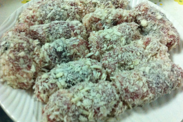 海苔芝司乐肉卷的做法图解3