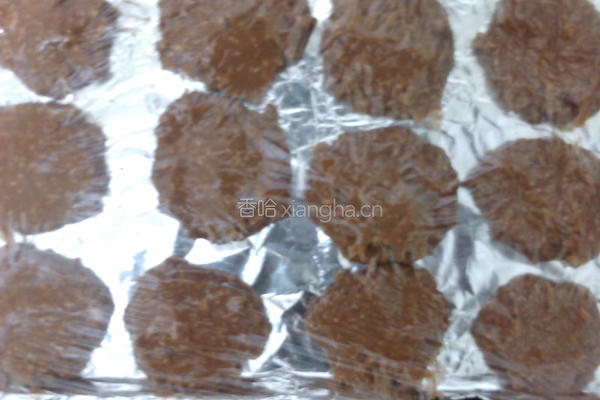 燕麦可可饼干的做法图解6