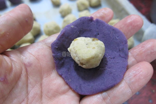 茶巾地瓜栗子烧的做法图解8