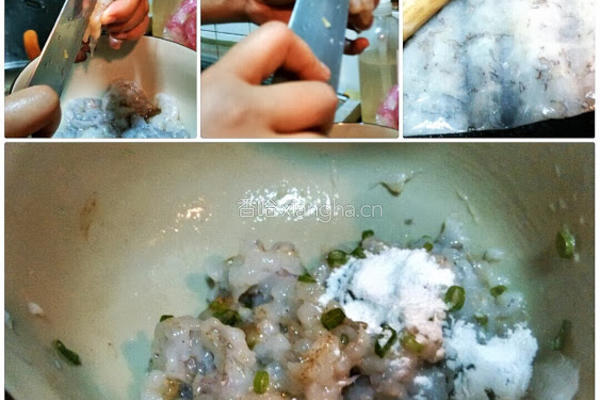 秋葵镶虾的做法图解1