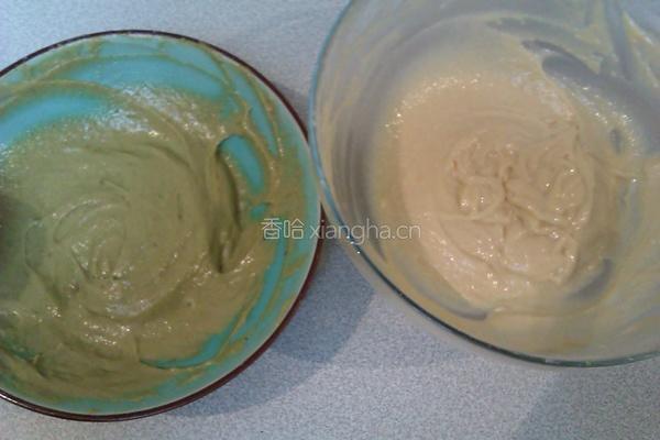 抹茶香草口味的做法图解3