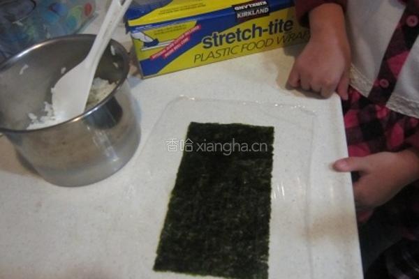 海苔饭卷的做法图解3