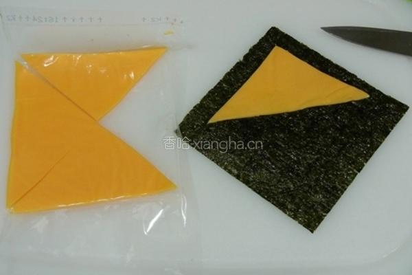 海苔起司天妇罗的做法图解1