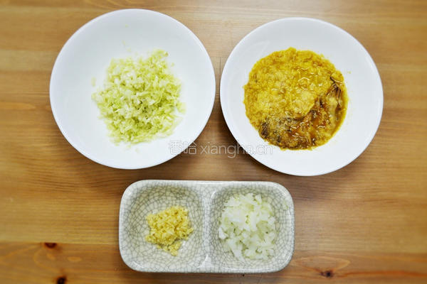 蟹肉饭团的做法图解1