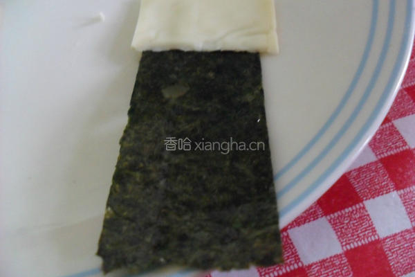 海苔黑金砖的做法图解3