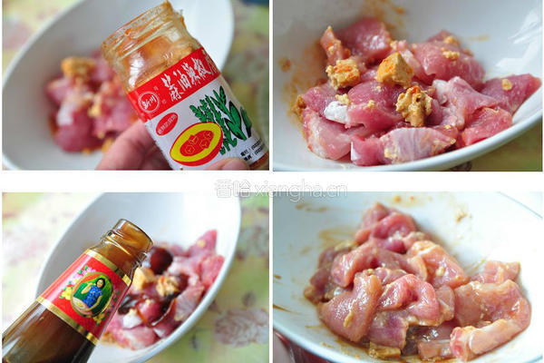 蚝油腐乳香煎里脊的做法图解1