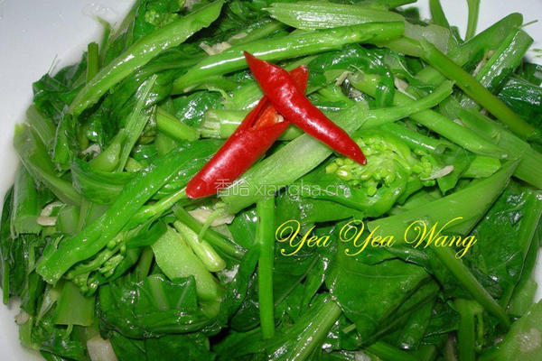 清炒芥蓝菜的做法图解6
