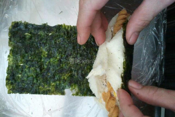 海苔喀哩鲔鱼卷的做法图解11