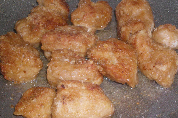 酸笋片儿烩素肉块的做法图解2