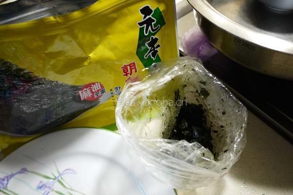 海苔麻糬的做法图解3