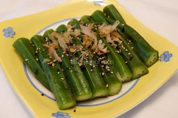日式凉拌秋葵