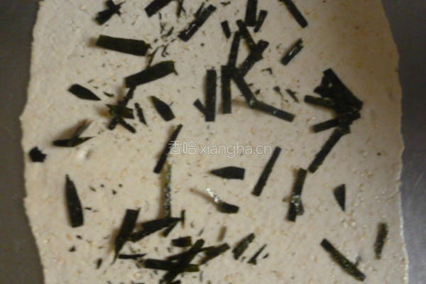 海苔豆渣金丝饼的做法图解4