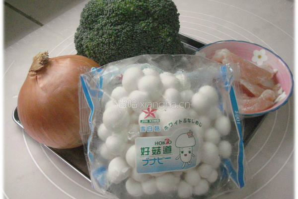 照烧菇菇鸡披萨的做法图解3