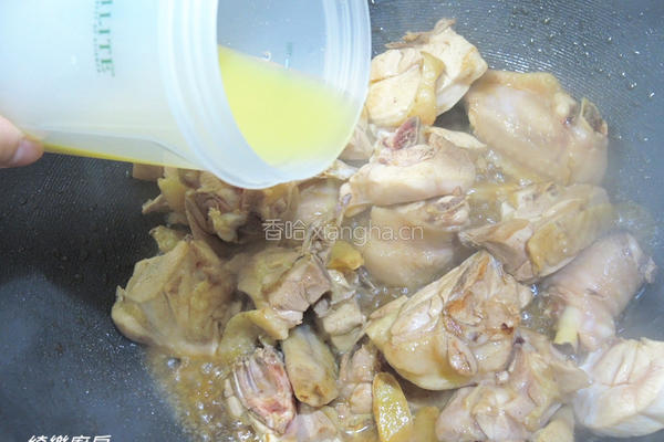 桂圆黑枣麻油鸡的做法图解5